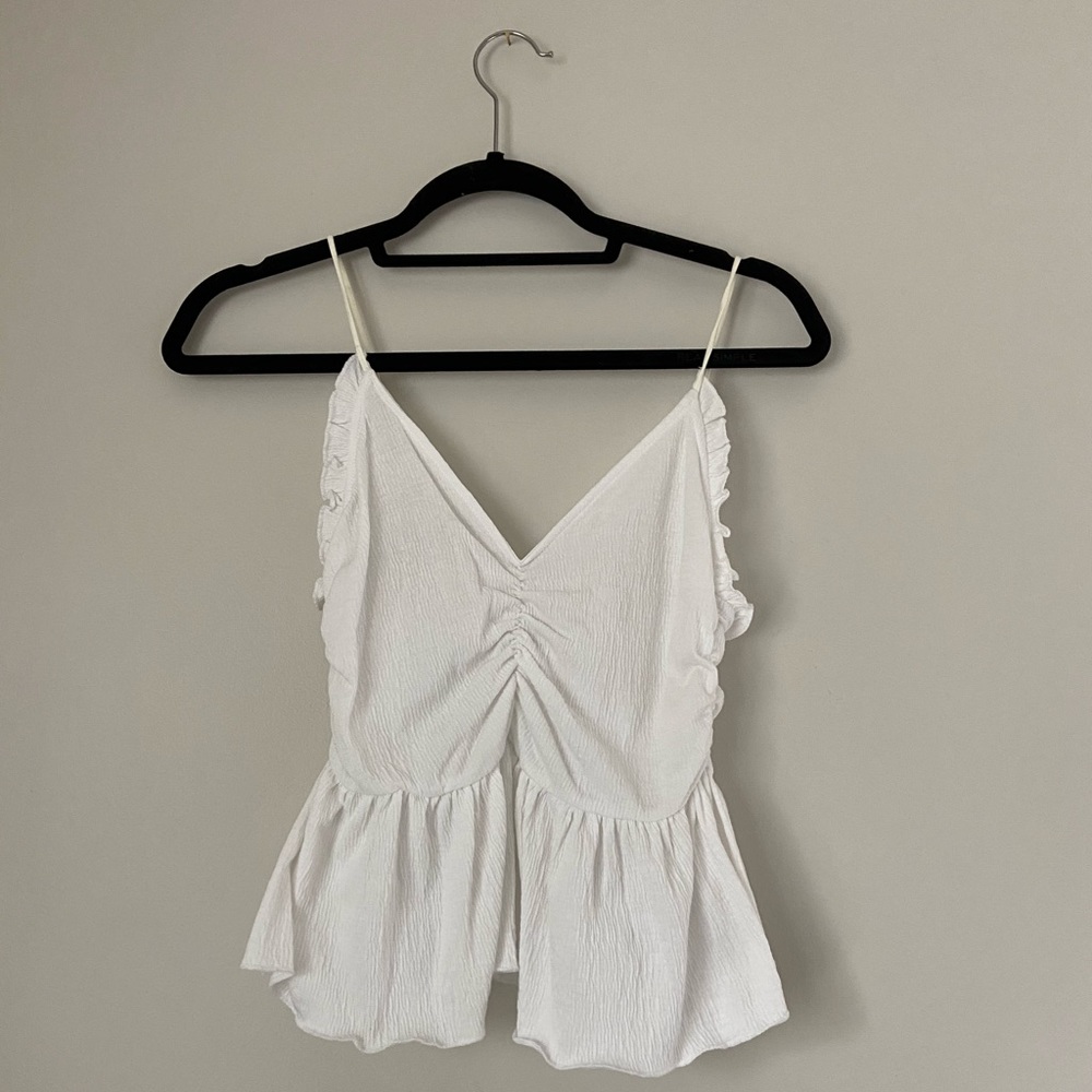 Urban Outfitters Flowy White Top